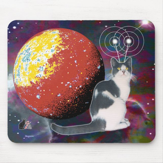 Tapis De Souris Robo-Cat Hobo Mouse Pad (Devant)