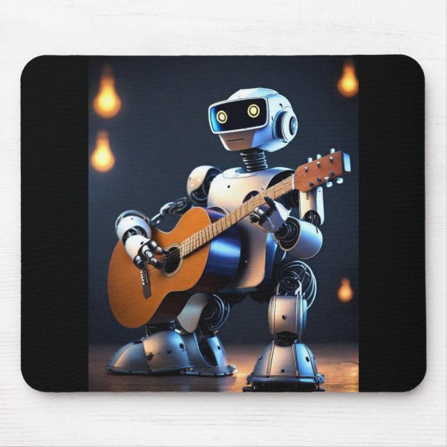 Tapis De Souris Robot à roche avec coussin de souris (Devant)