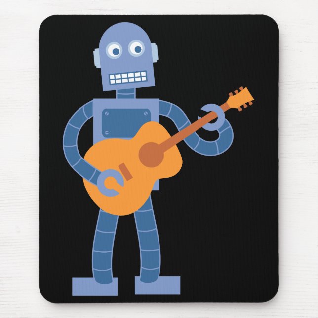 Tapis De Souris Robot de guitare (Devant)
