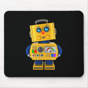 Tapis De Souris Robot de regard innocent de jouet