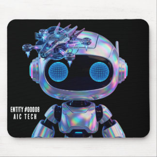 Tapis de souris robot IA Cyberpunk #00008 | AIC Te