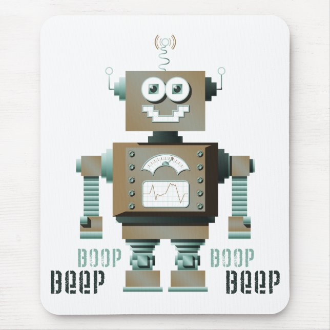 Tapis De Souris Robot Mousepad (lt) de jouet de signal sonore de (Devant)