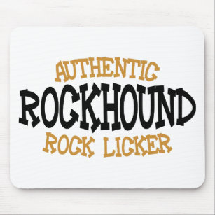 Tapis De Souris Roche authentique Licker de Rockhound