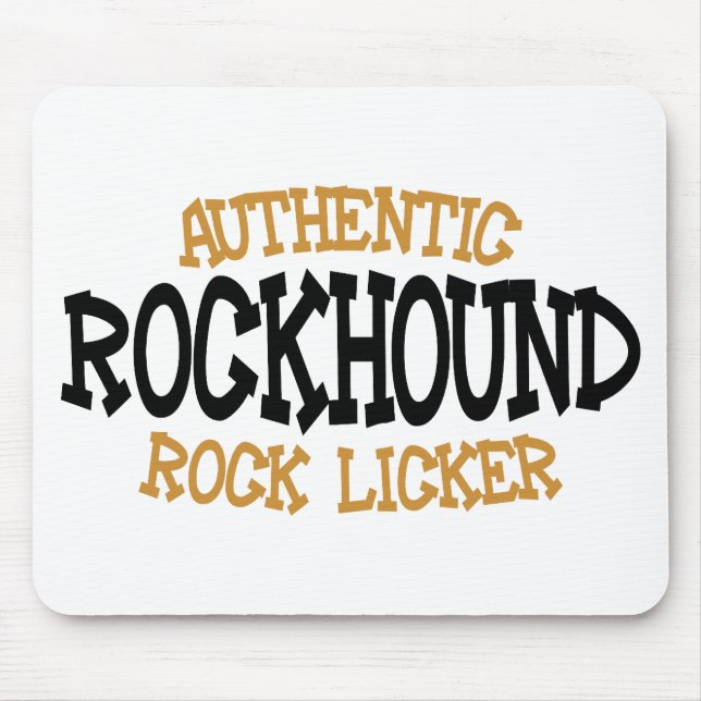 Tapis De Souris Roche authentique Licker de Rockhound (Devant)