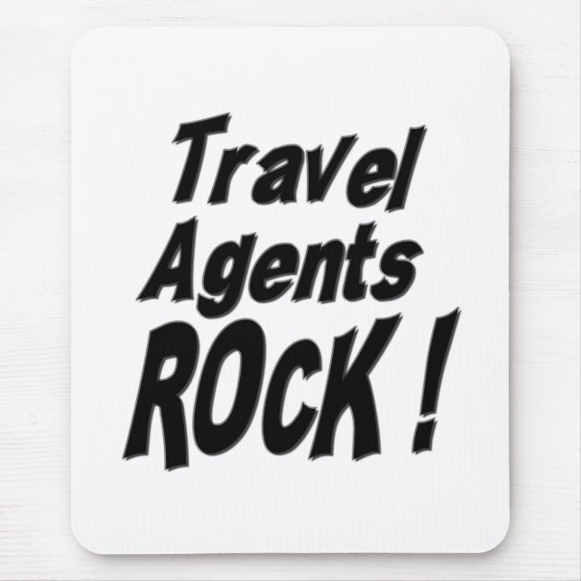 Tapis De Souris Roche d'agents de voyage ! Mousepad (Devant)