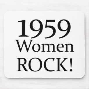 Tapis De Souris Roche de 1959 femmes !