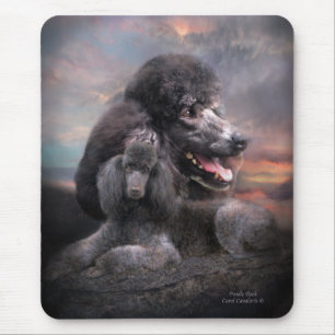 Tapis De Souris Roche Mousepad de caniche
