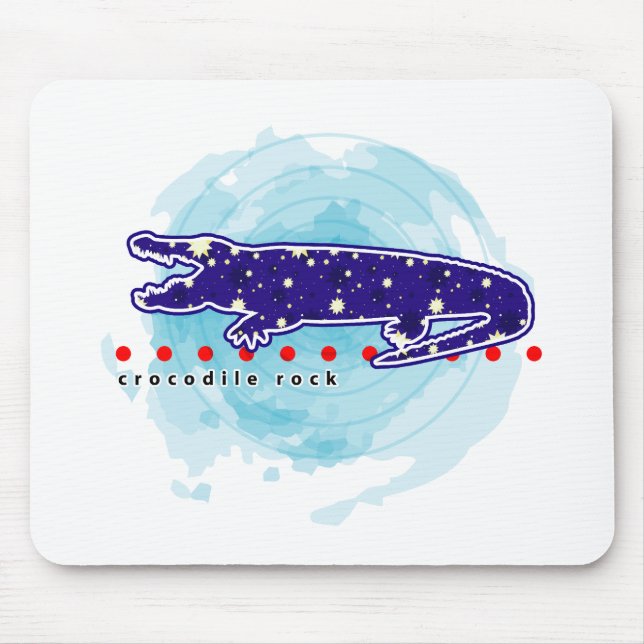Tapis De Souris Rocher de crocodile (Devant)