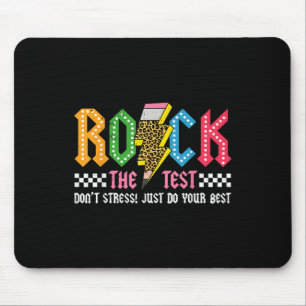 Tapis De Souris Rocher Le Jour De Test De Ne Pas Stress Abcd Alpha