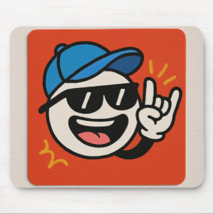 Tapis De Souris Rocher sur - 😎 Sticker de dessin
