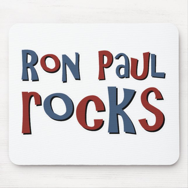 Tapis De Souris Roches de Ron Paul (Devant)