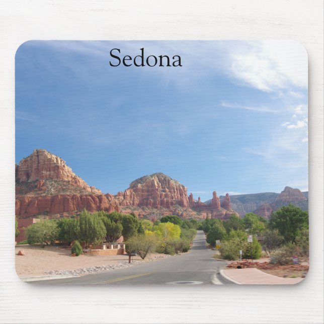 Tapis De Souris roches rouges de Sedona (Devant)
