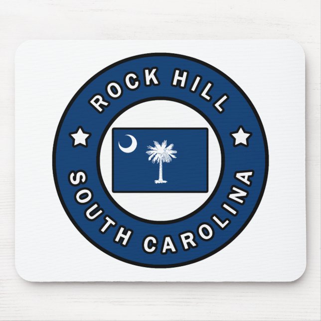 Tapis De Souris Rock Hill Caroline du Sud (Devant)