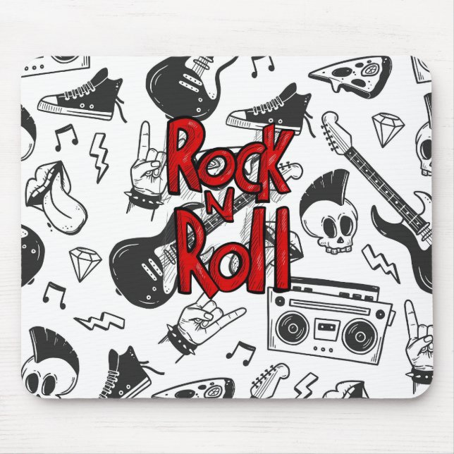 Tapis De Souris Rock N Roll (Devant)