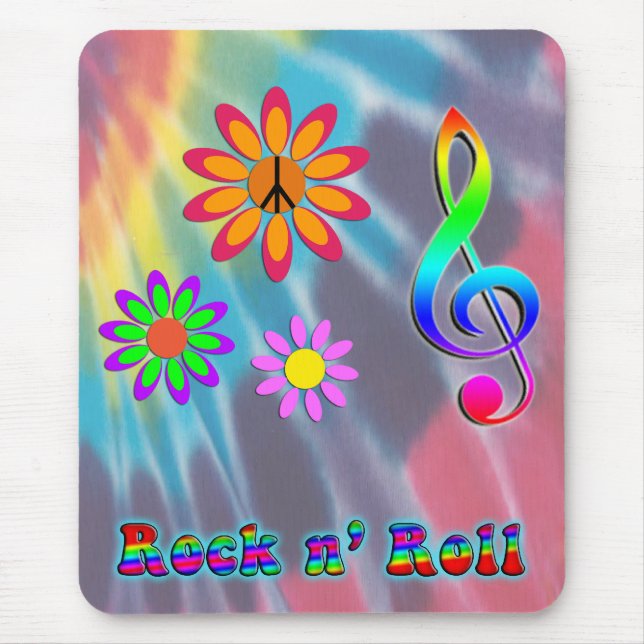 Tapis De Souris Rock n'Roll (Devant)