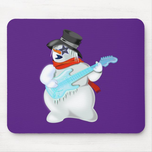 Tapis De Souris Rock Snowman (Devant)
