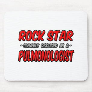 Tapis De Souris Rock Star .. Pulmonologue