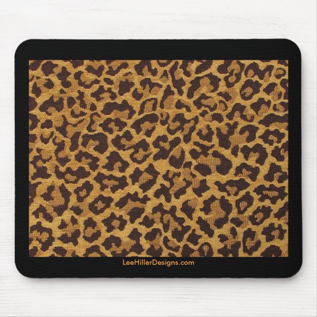 Tapis De Souris Rockabilly rab Empreintes de léopard Cadeaux et Ob (Devant)