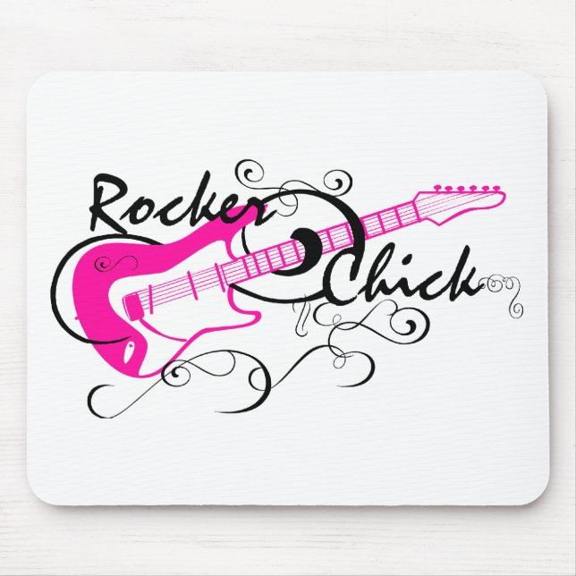 Tapis De Souris Rocker chick (Devant)