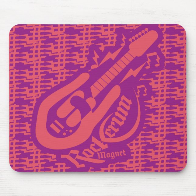 TAPIS DE SOURIS ROCKERUM MAGNET ROCK BY MASANSER PIXELAT (Devant)