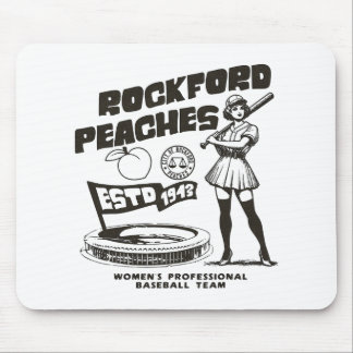 Tapis De Souris Rockford Peaches Women's Bysebyll Team 1943 - 