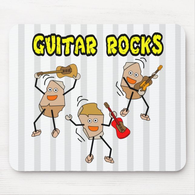 Tapis De Souris Rocks de guitare (Devant)