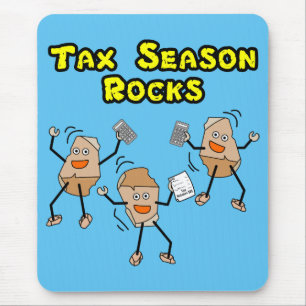 Tapis De Souris Rocks de la saison fiscale