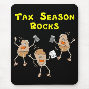 Tapis De Souris Rocks de la saison fiscale