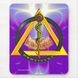 TAPIS DE SOURIS ROD OF ASCLEPIUS DENTIST DENTISTRY