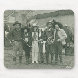 Tapis De Souris Rodéo de Chicago, 1929.