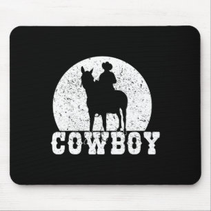 Tapis De Souris Rodeo Horse Rider Cowboy Horseback équitation Grap