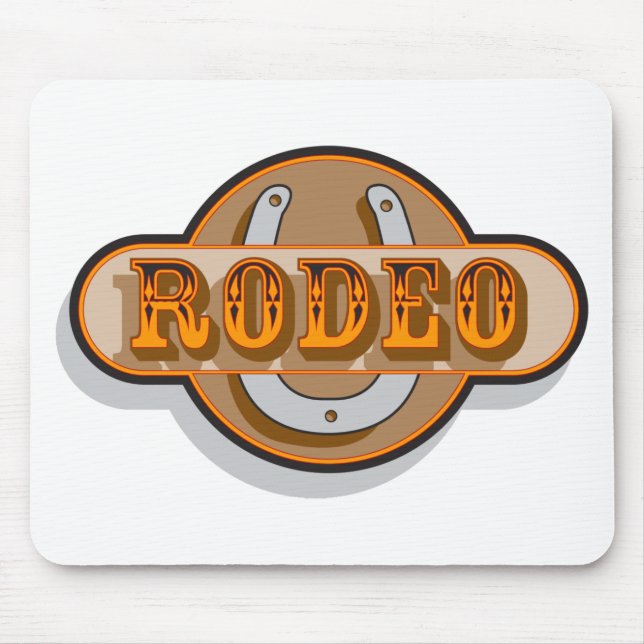 Tapis De Souris Rodeo Horseshoe (Devant)