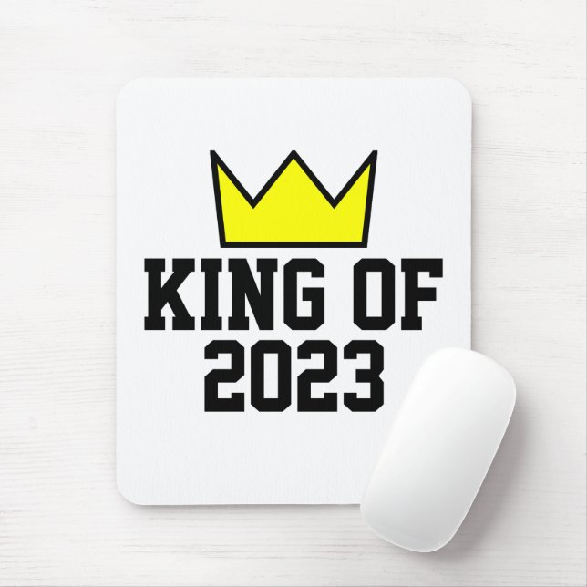 Tapis De Souris Roi De 2023 (Avec souris)