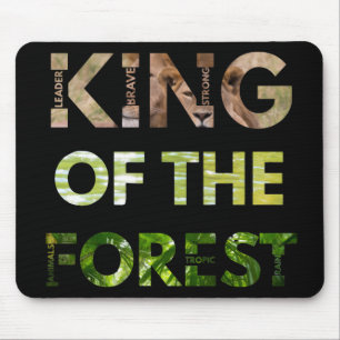 Tapis De Souris Roi de la Forêt 