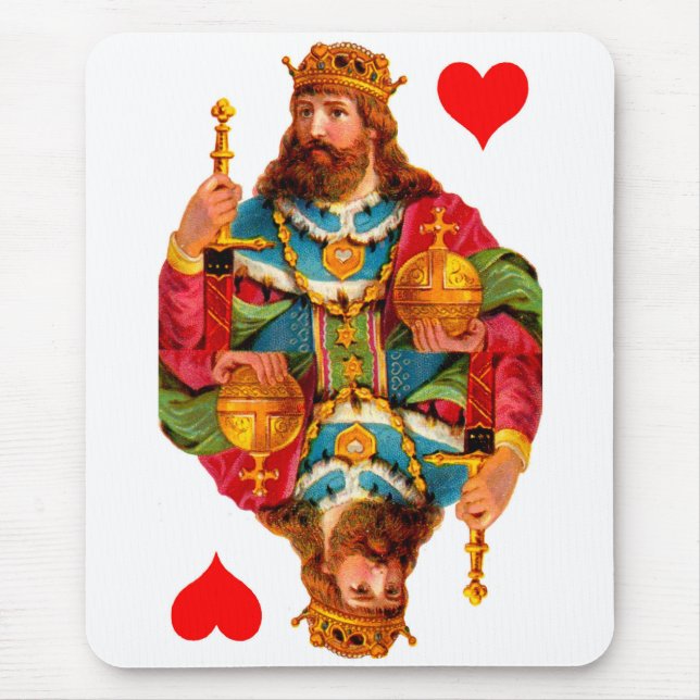 Tapis De Souris Roi des Coeurs (Devant)
