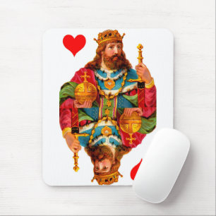 Tapis De Souris Roi des Coeurs