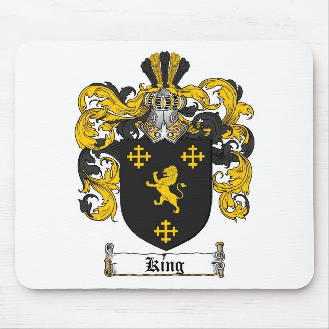 TAPIS DE SOURIS ROI FAMILY CREST - ROI MANTEAU DES BRAS (Devant)