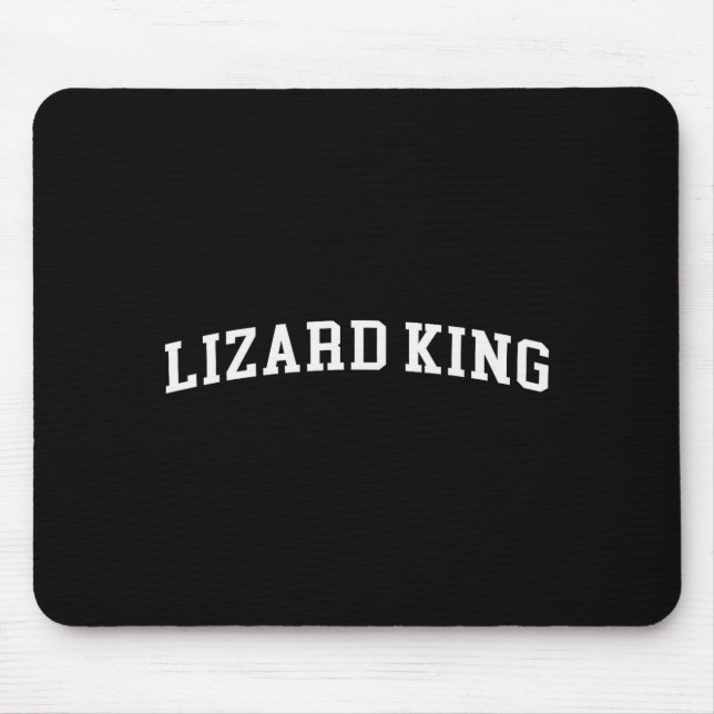 Tapis De Souris Roi Lézard  (Devant)