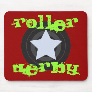 Tapis De Souris Roller Derby Jammer