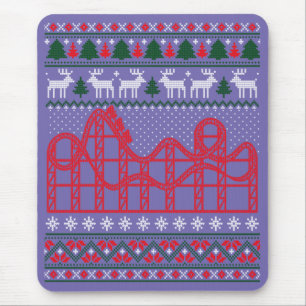 Tapis De Souris Roller Dessous de verre Scène laide Sweater de Noë