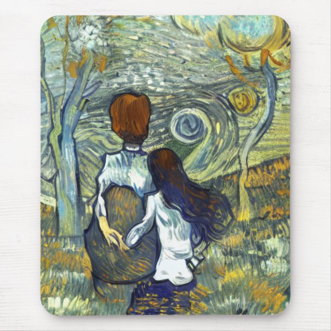 TAPIS DE SOURIS ROMANCE (Devant)