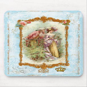 Tapis De Souris Romance à l'Air Marie Antoinette Mousepad