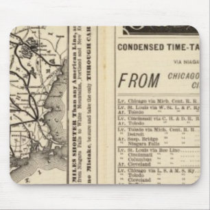 Tapis De Souris Rome, Watertown et Ogdensburg Railroad 2