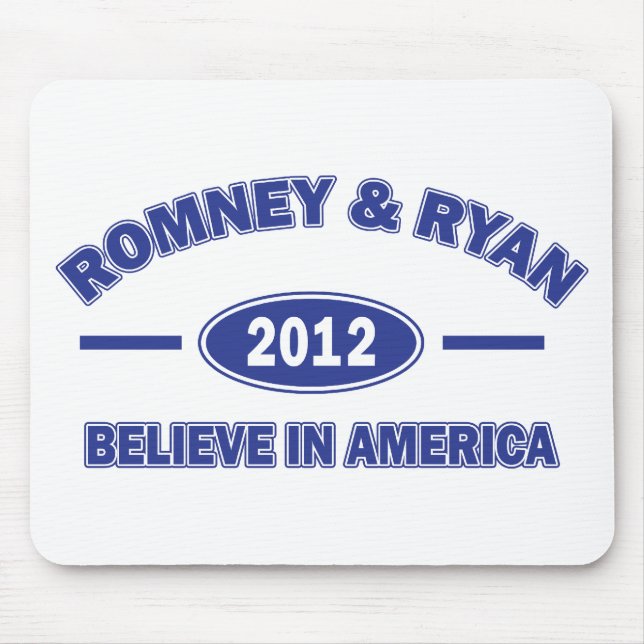 Tapis De Souris Romney et Ryan Believe (Devant)