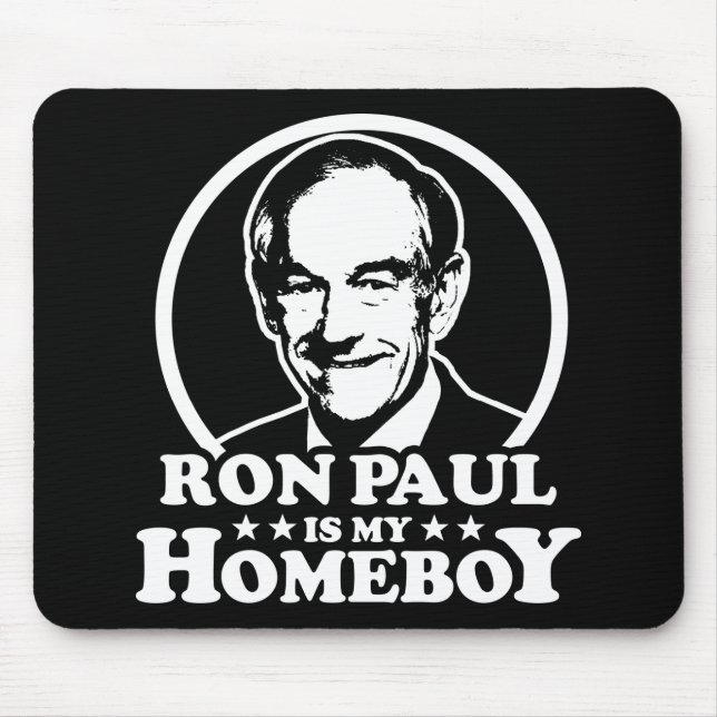 Tapis De Souris Ron Paul est mon Homeboy (Devant)