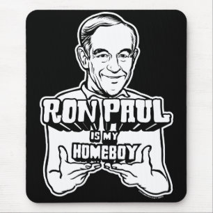 Tapis De Souris Ron Paul est mon Homeboy Mousepad