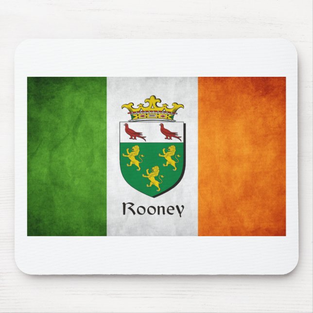 Tapis De Souris Rooney Irish Flag (Devant)