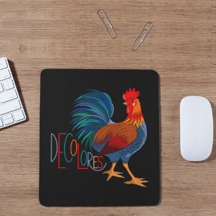 Tapis De Souris Rooster coloré DeColores Cursillo