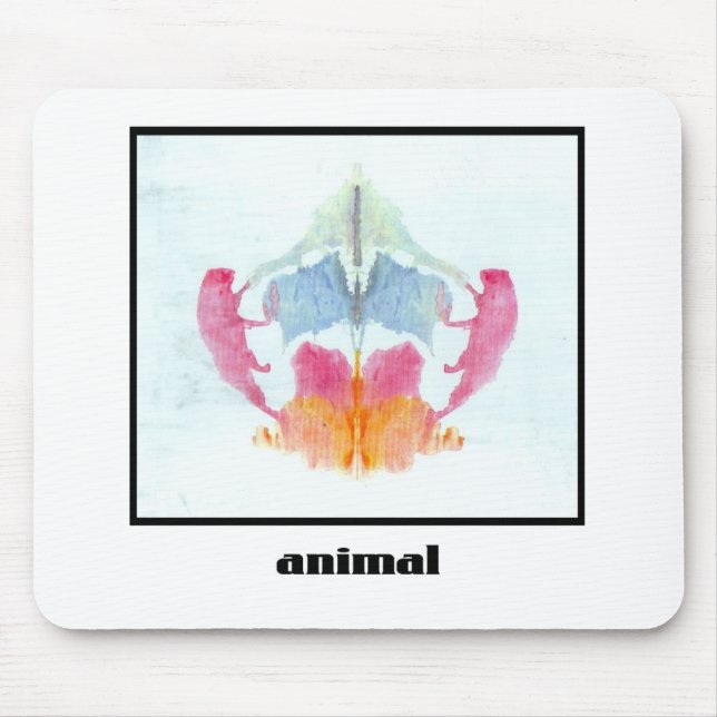 Tapis De Souris Rorschach Inkblot 8 (Devant)