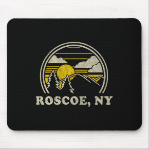 Tapis De Souris Roscoe New York Ny T Shirt Vintage Randonnée Monta